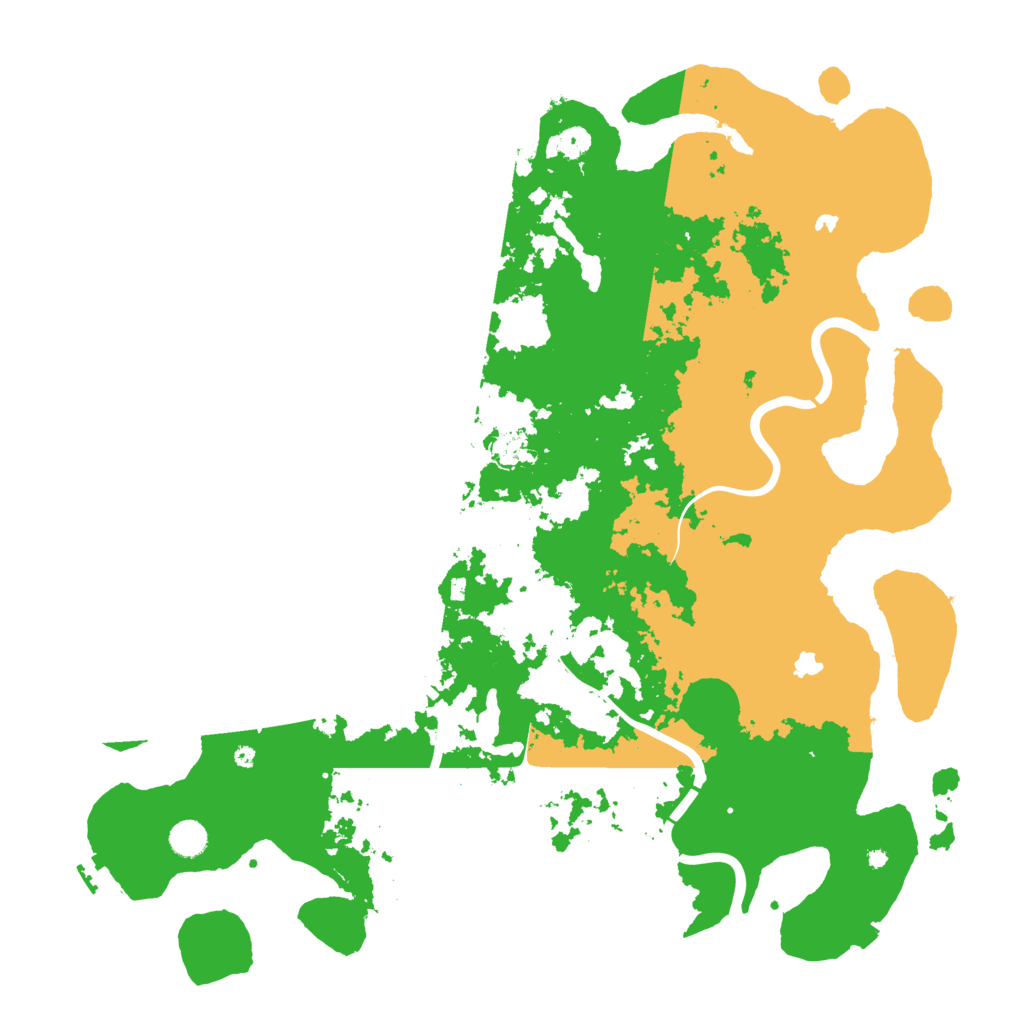 Biome Rust Map: Procedural Map, Size: 4800, Seed: 586941642