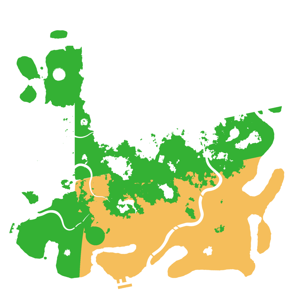 Biome Rust Map: Procedural Map, Size: 4250, Seed: 1283594252