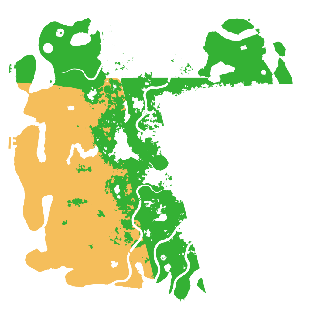 Biome Rust Map: Procedural Map, Size: 5500, Seed: 76447215