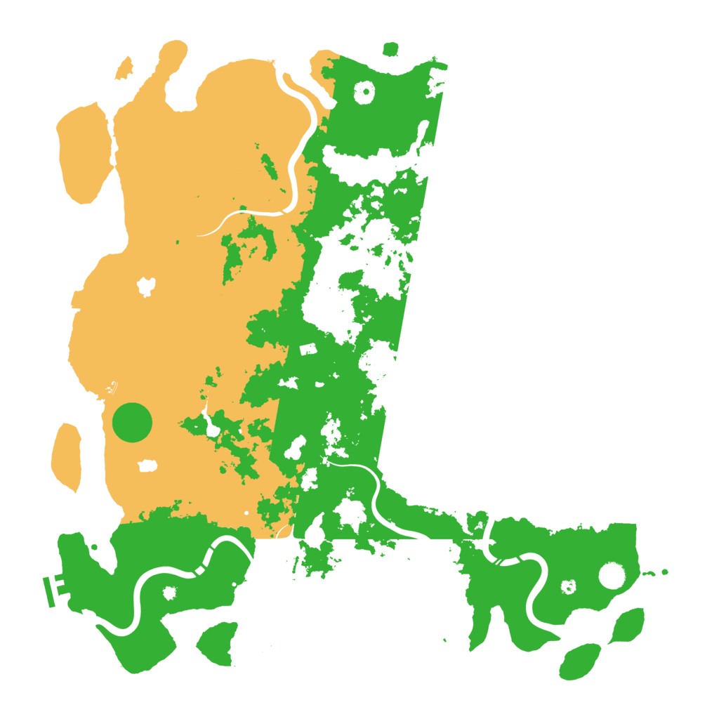 Biome Rust Map: Procedural Map, Size: 4750, Seed: 1258305727