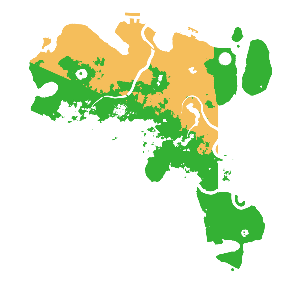 Biome Rust Map: Procedural Map, Size: 4000, Seed: 648240