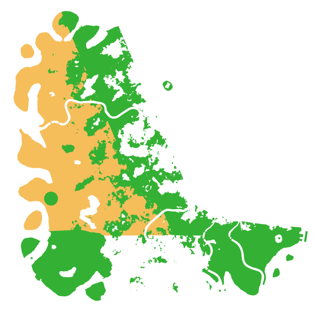 Biome Rust Map: Procedural Map, Size: 6000, Seed: 1430633337