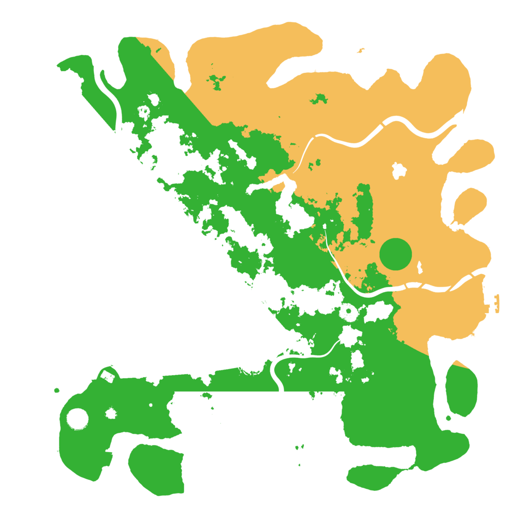 Biome Rust Map: Procedural Map, Size: 4250, Seed: 56874