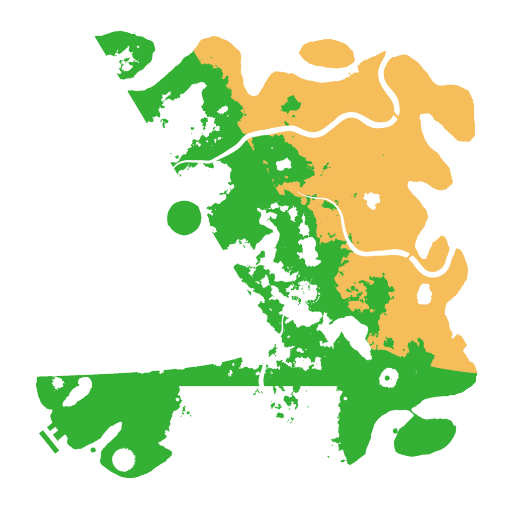 Biome Rust Map: Procedural Map, Size: 4000, Seed: 1155421451