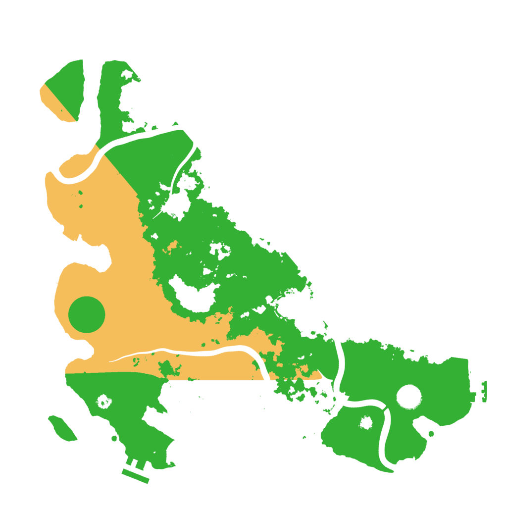 Biome Rust Map: Procedural Map, Size: 3650, Seed: 938