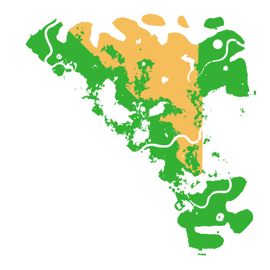 Biome Rust Map: Procedural Map, Size: 5000, Seed: 1271989714