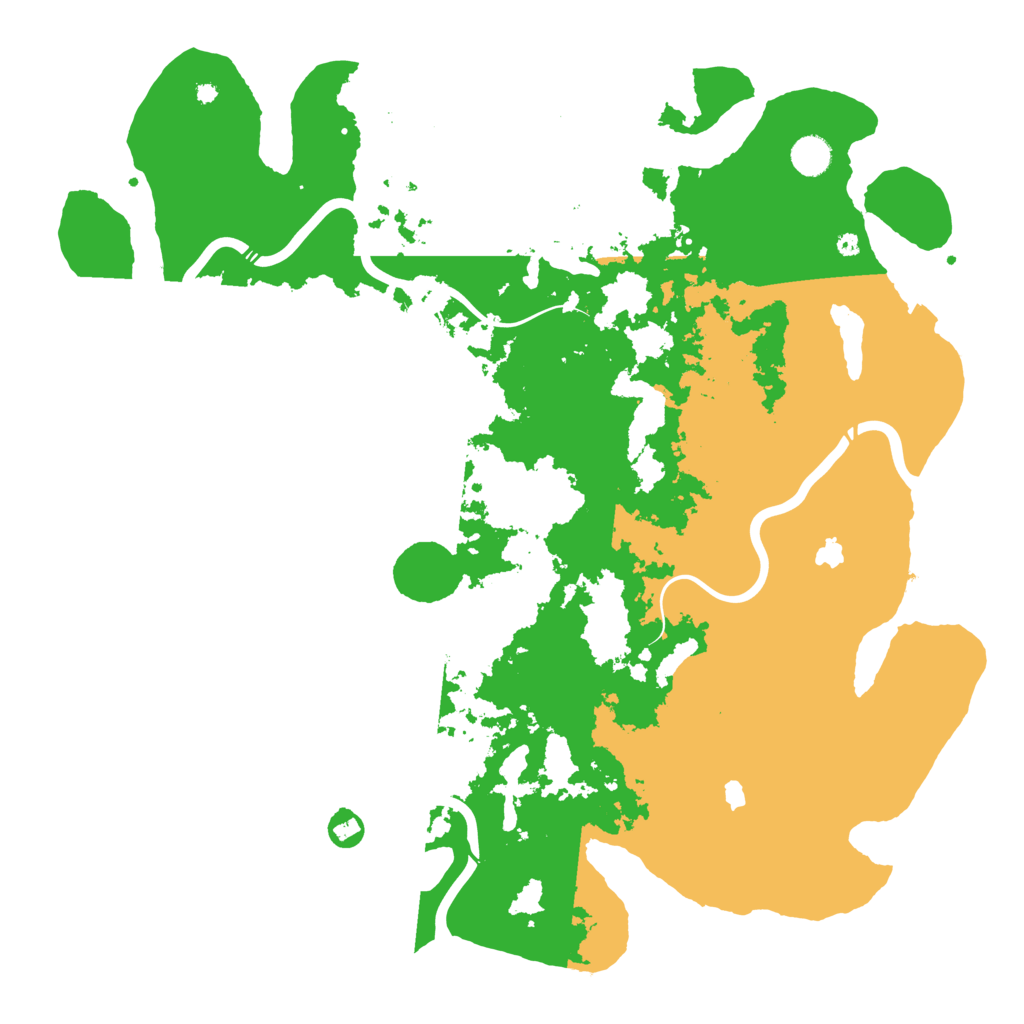 Biome Rust Map: Procedural Map, Size: 4500, Seed: 738801422