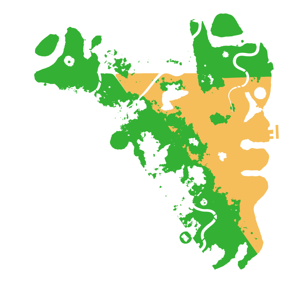 Biome Rust Map: Procedural Map, Size: 4300, Seed: 183659866