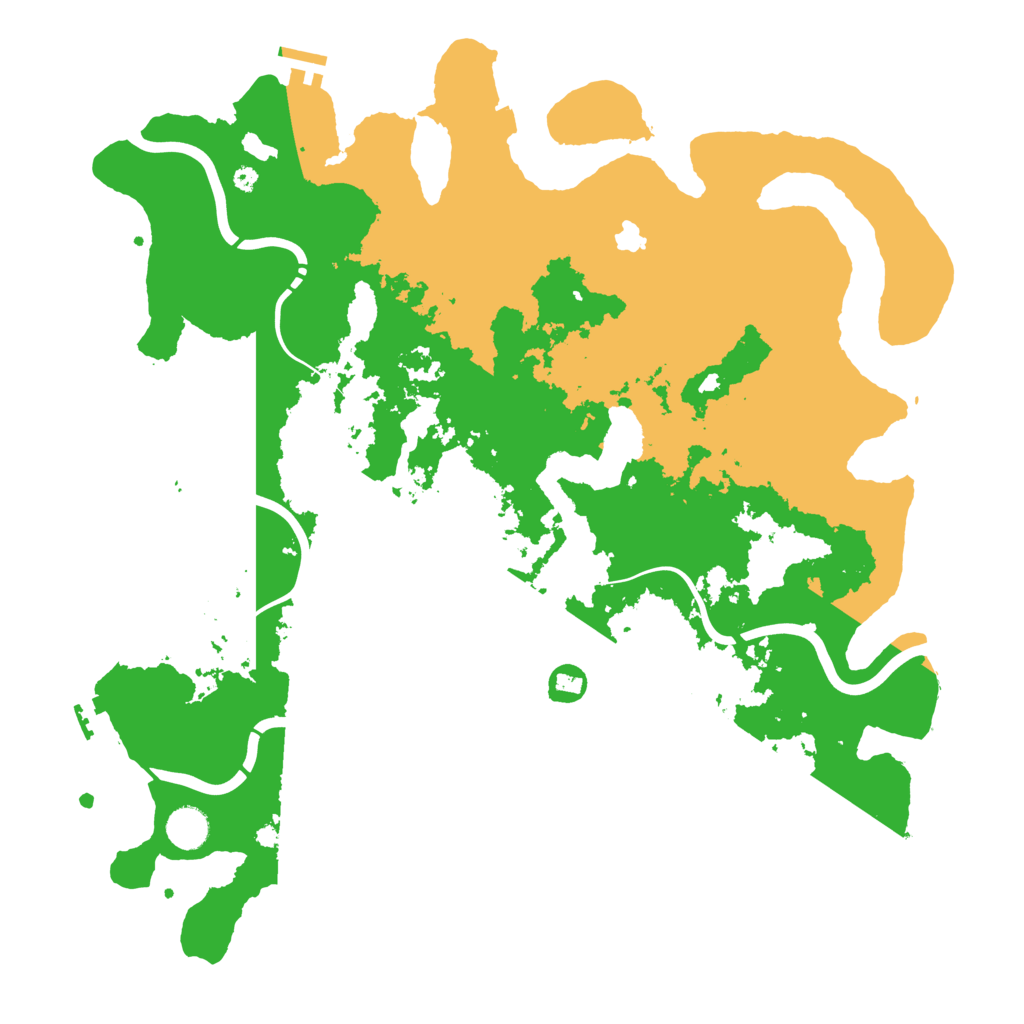 Biome Rust Map: Procedural Map, Size: 4250, Seed: 1586908264