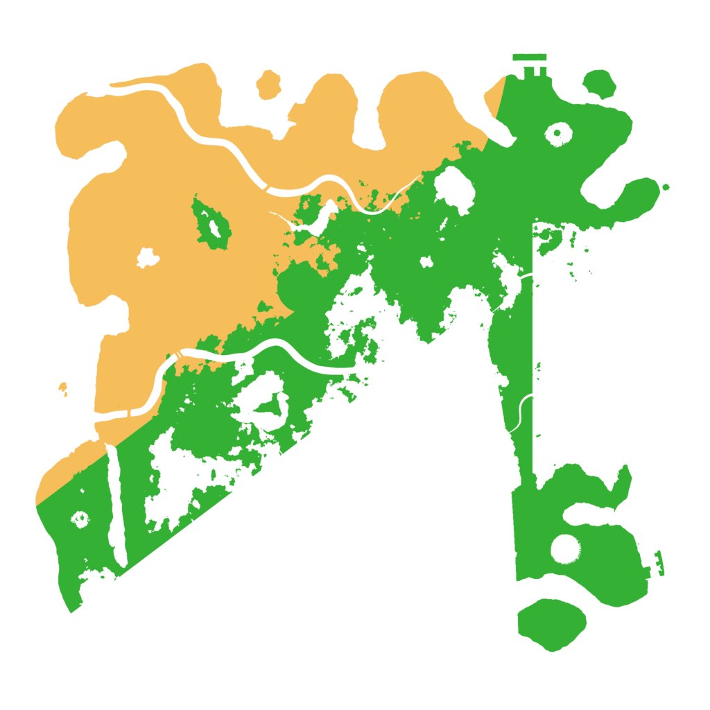 Biome Rust Map: Procedural Map, Size: 4250, Seed: 1289664503