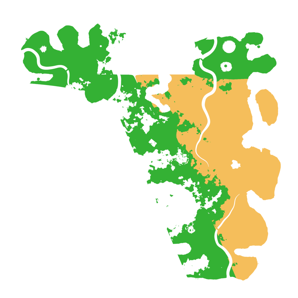 Biome Rust Map: Procedural Map, Size: 4200, Seed: 42004200
