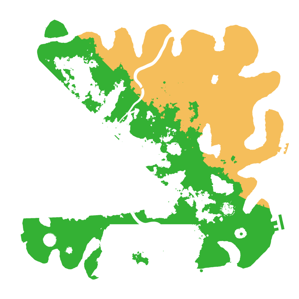 Biome Rust Map: Procedural Map, Size: 4000, Seed: 647262252