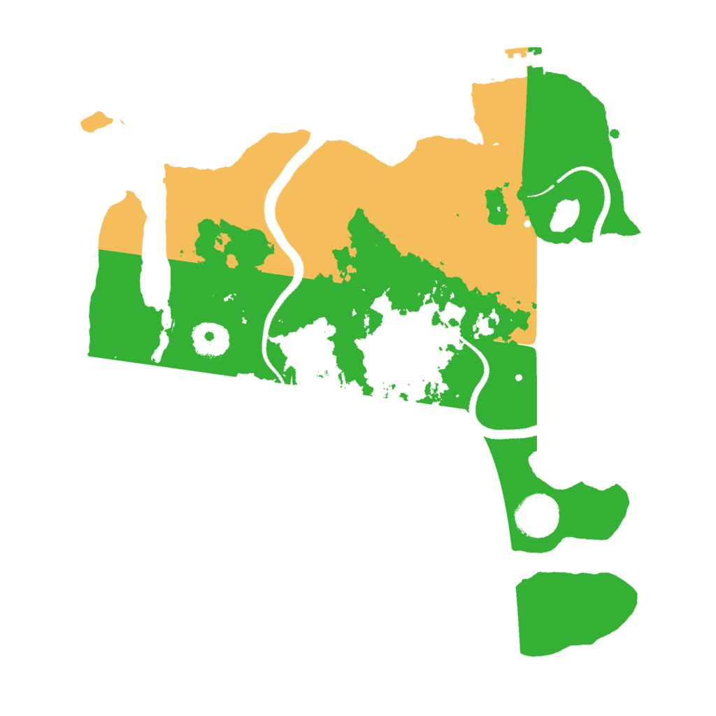 Biome Rust Map: Procedural Map, Size: 3000, Seed: 1508014504