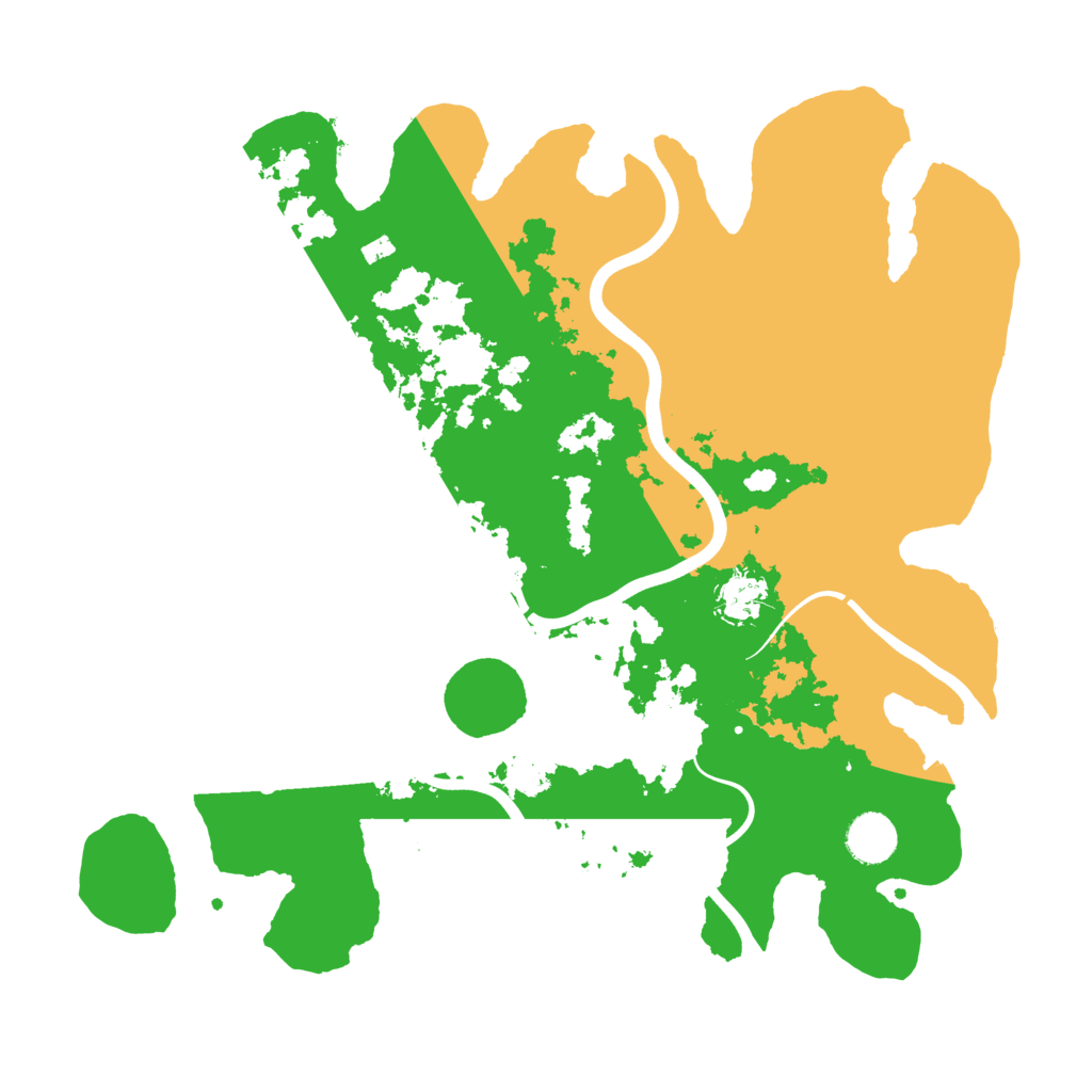 Biome Rust Map: Procedural Map, Size: 3800, Seed: 552344224