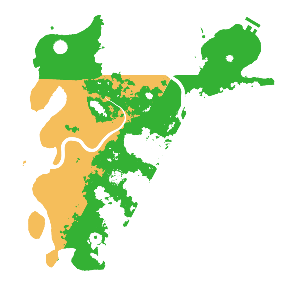 Biome Rust Map: Procedural Map, Size: 3750, Seed: 1783166432