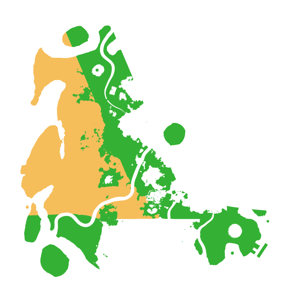 Biome Rust Map: Procedural Map, Size: 3750, Seed: 2097478743