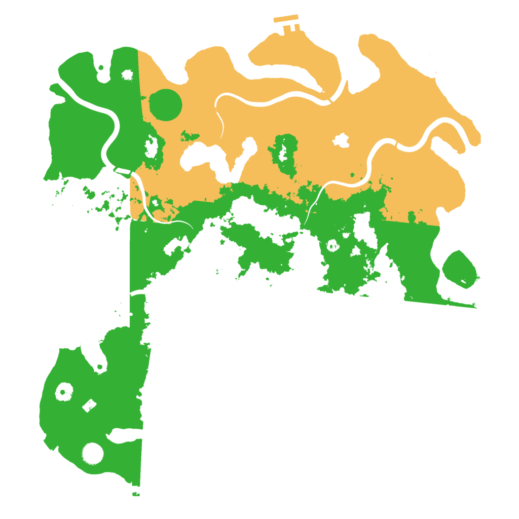 Biome Rust Map: Procedural Map, Size: 4250, Seed: 1316946647