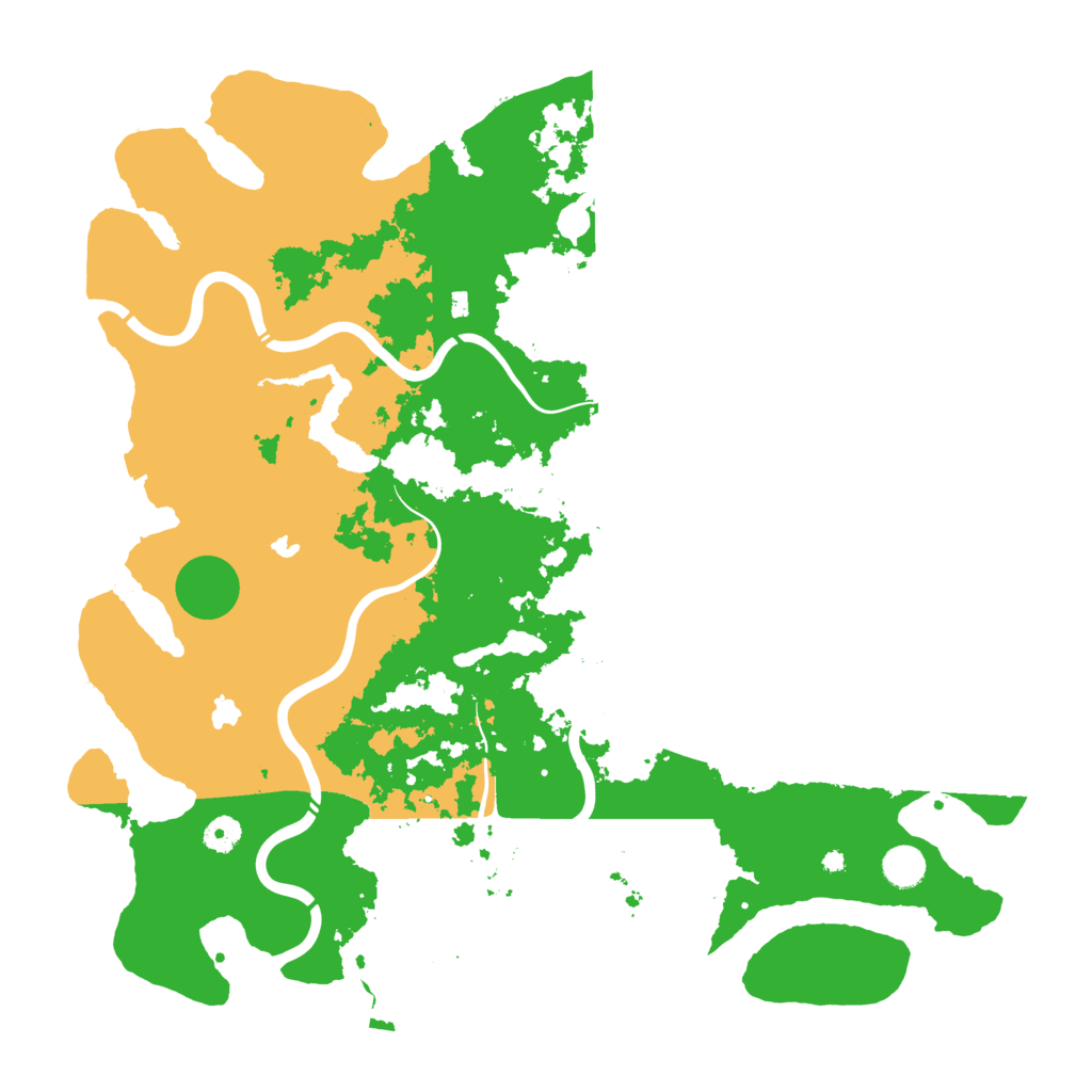 Biome Rust Map: Procedural Map, Size: 4500, Seed: 1515711352