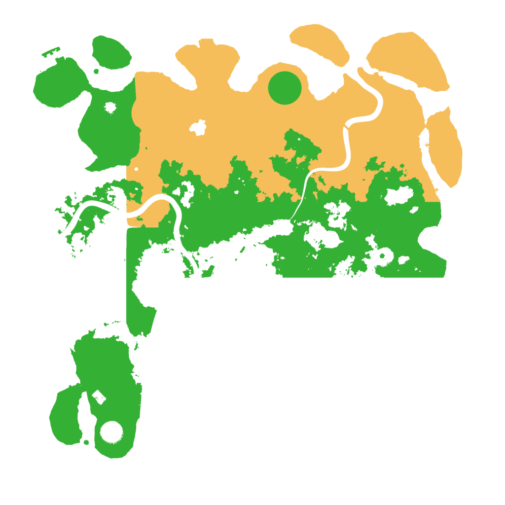 Biome Rust Map: Procedural Map, Size: 4000, Seed: 1785611057