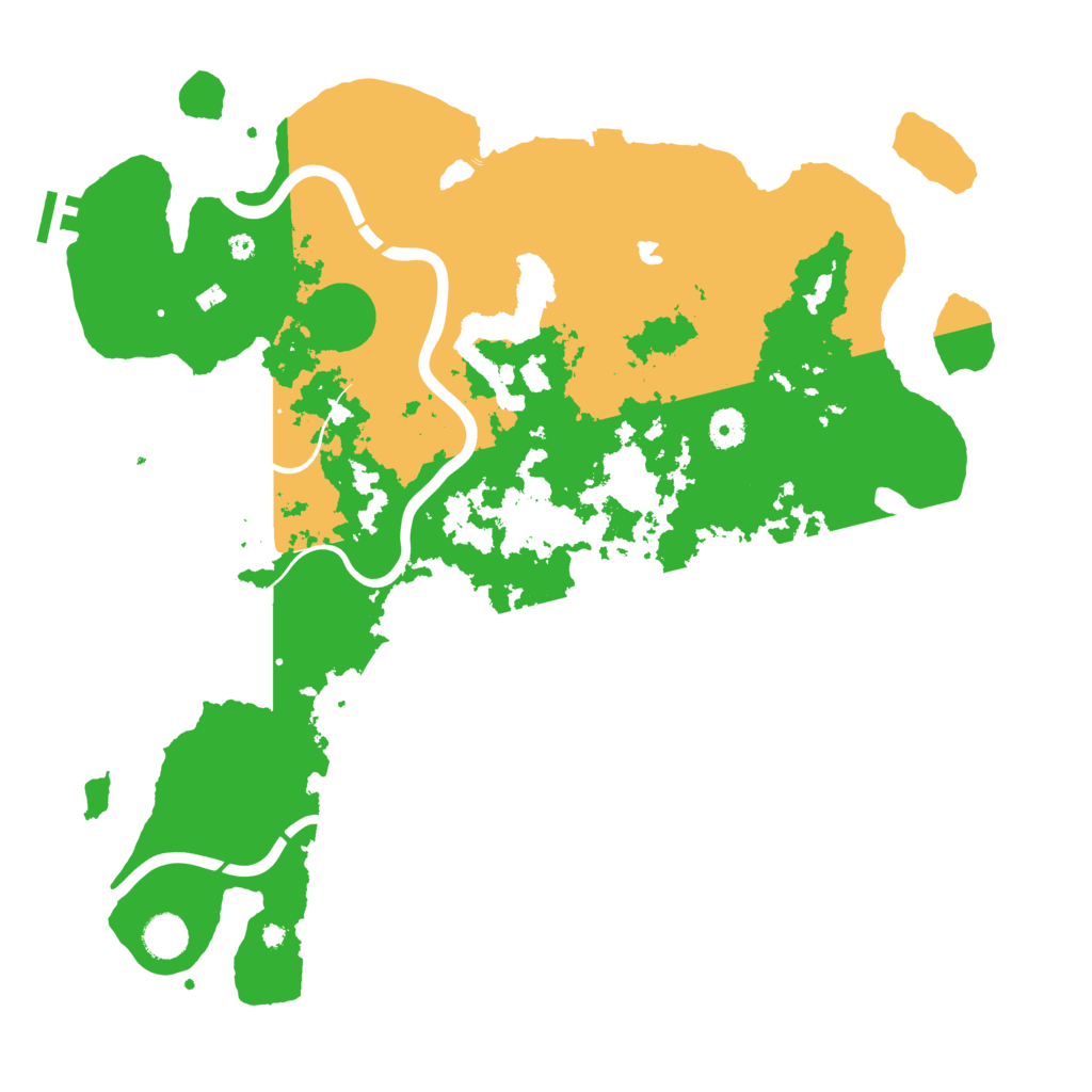 Biome Rust Map: Procedural Map, Size: 4250, Seed: 20726