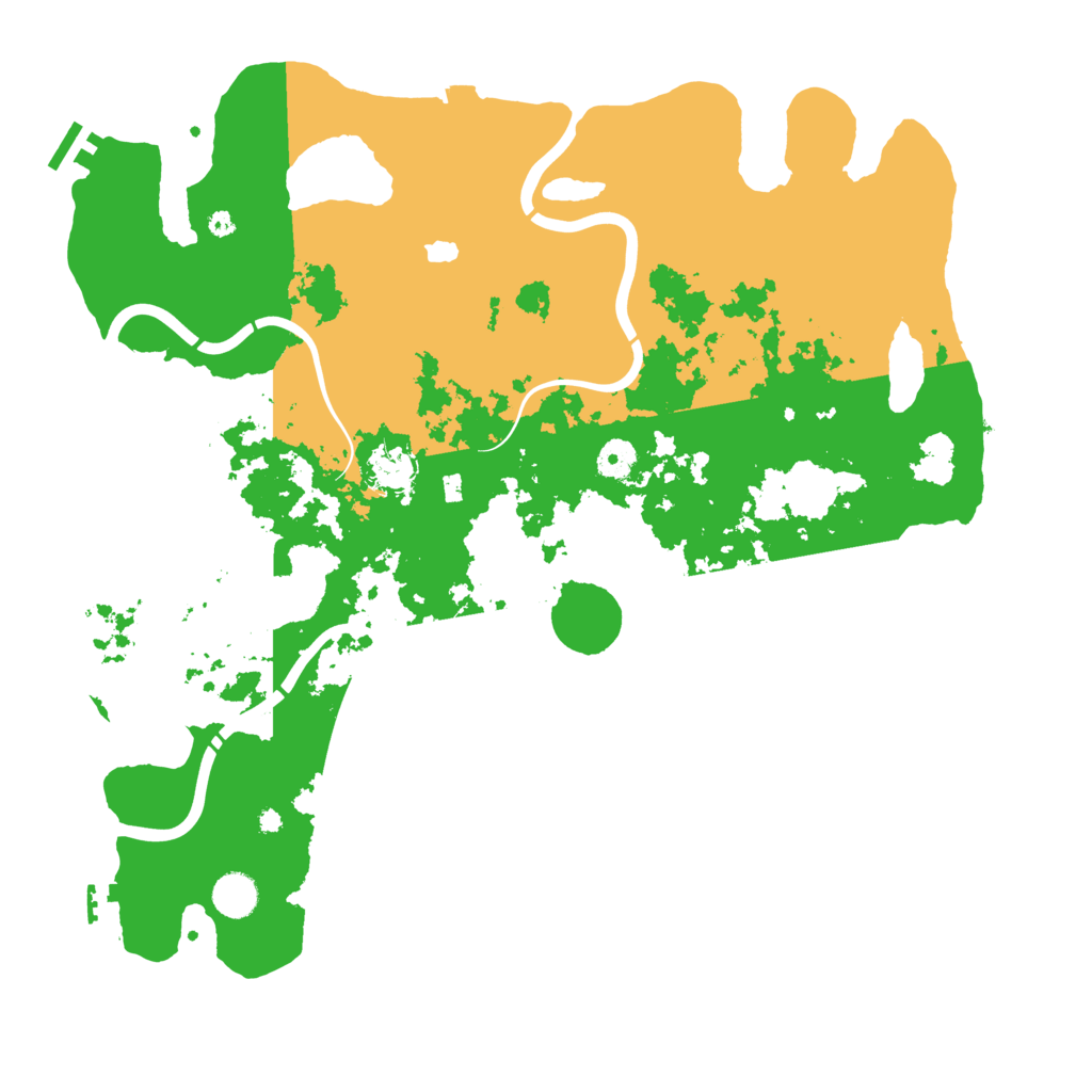 Biome Rust Map: Procedural Map, Size: 4250, Seed: 269172825