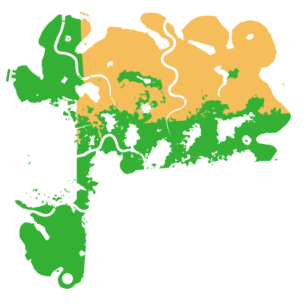 Biome Rust Map: Procedural Map, Size: 5000, Seed: 2124264259