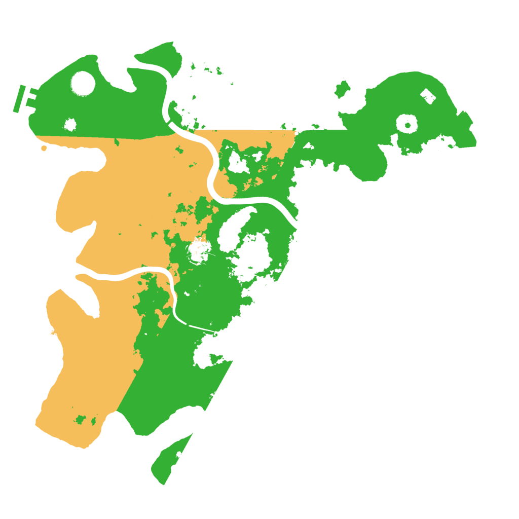 Biome Rust Map: Procedural Map, Size: 3750, Seed: 931806991