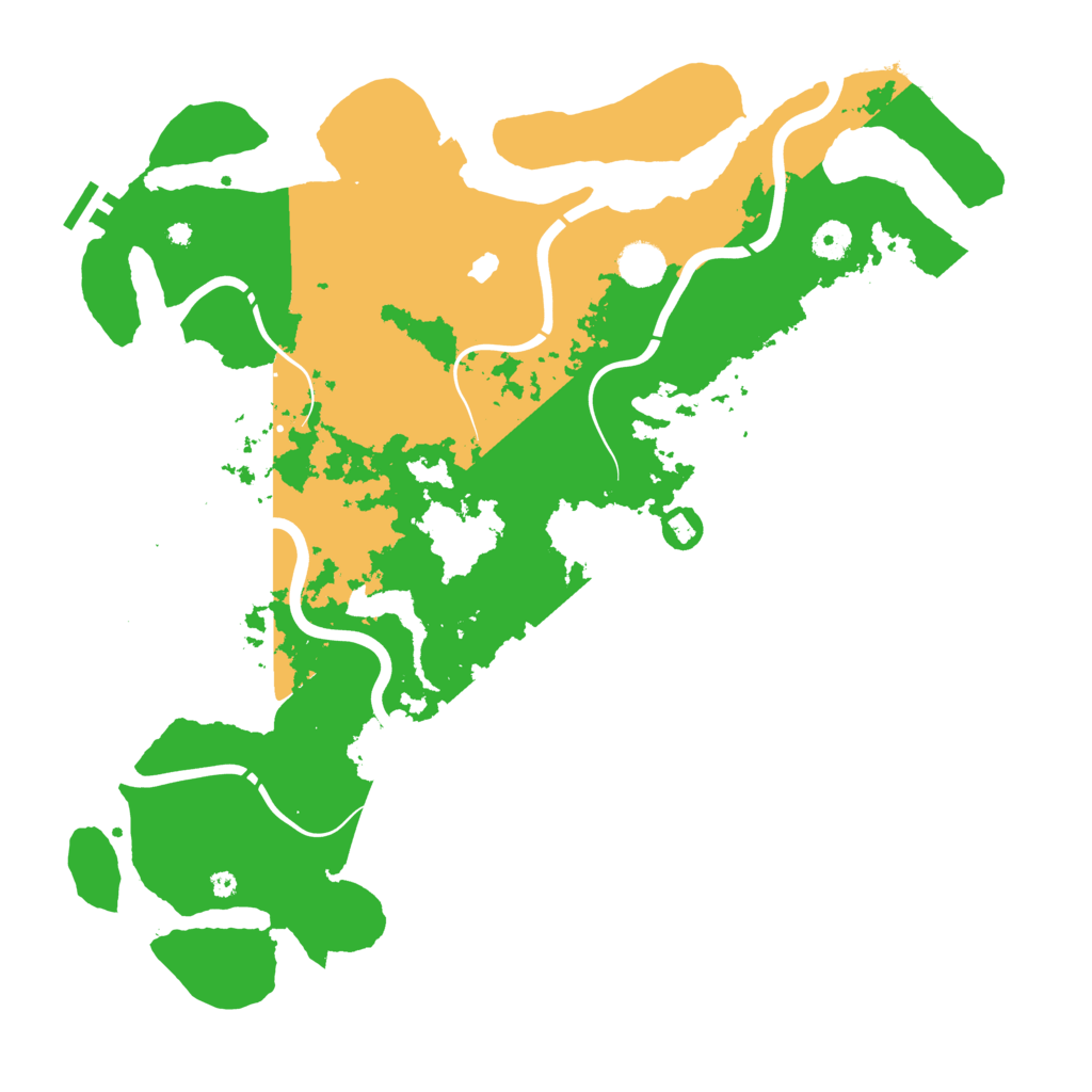 Biome Rust Map: Procedural Map, Size: 4250, Seed: 1566727825