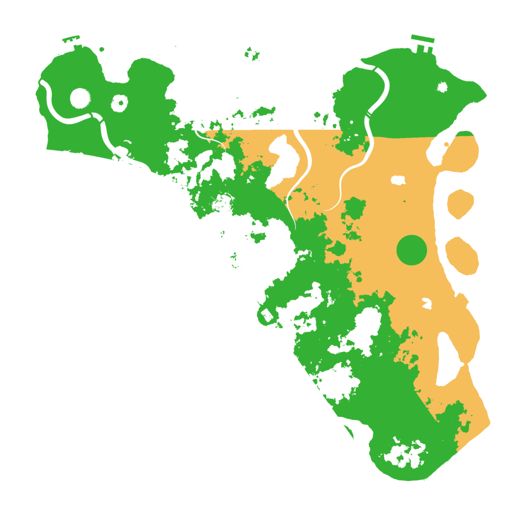 Biome Rust Map: Procedural Map, Size: 4500, Seed: 1526836657