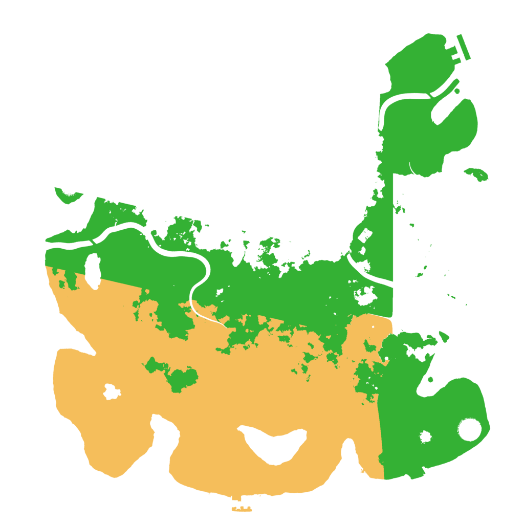 Biome Rust Map: Procedural Map, Size: 4000, Seed: 444258579