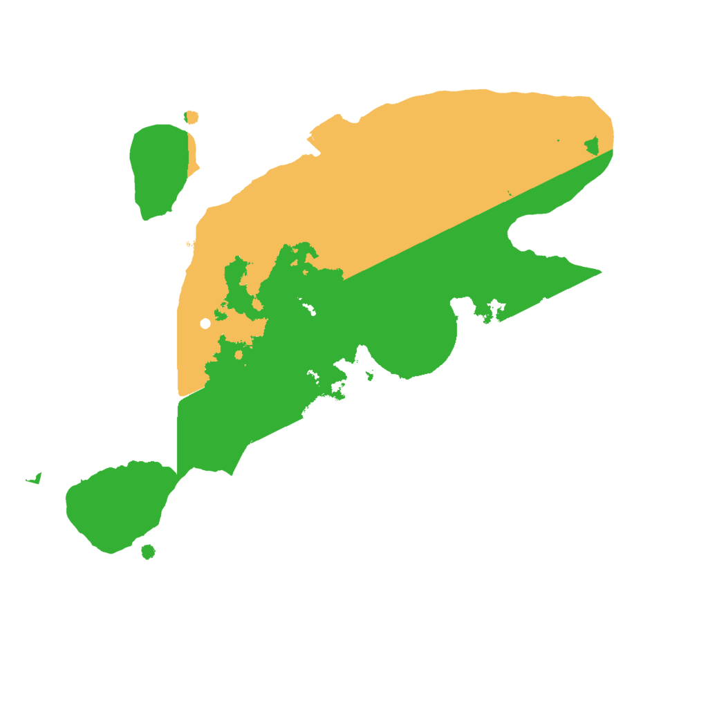 Biome Rust Map: Procedural Map, Size: 2000, Seed: 19012010