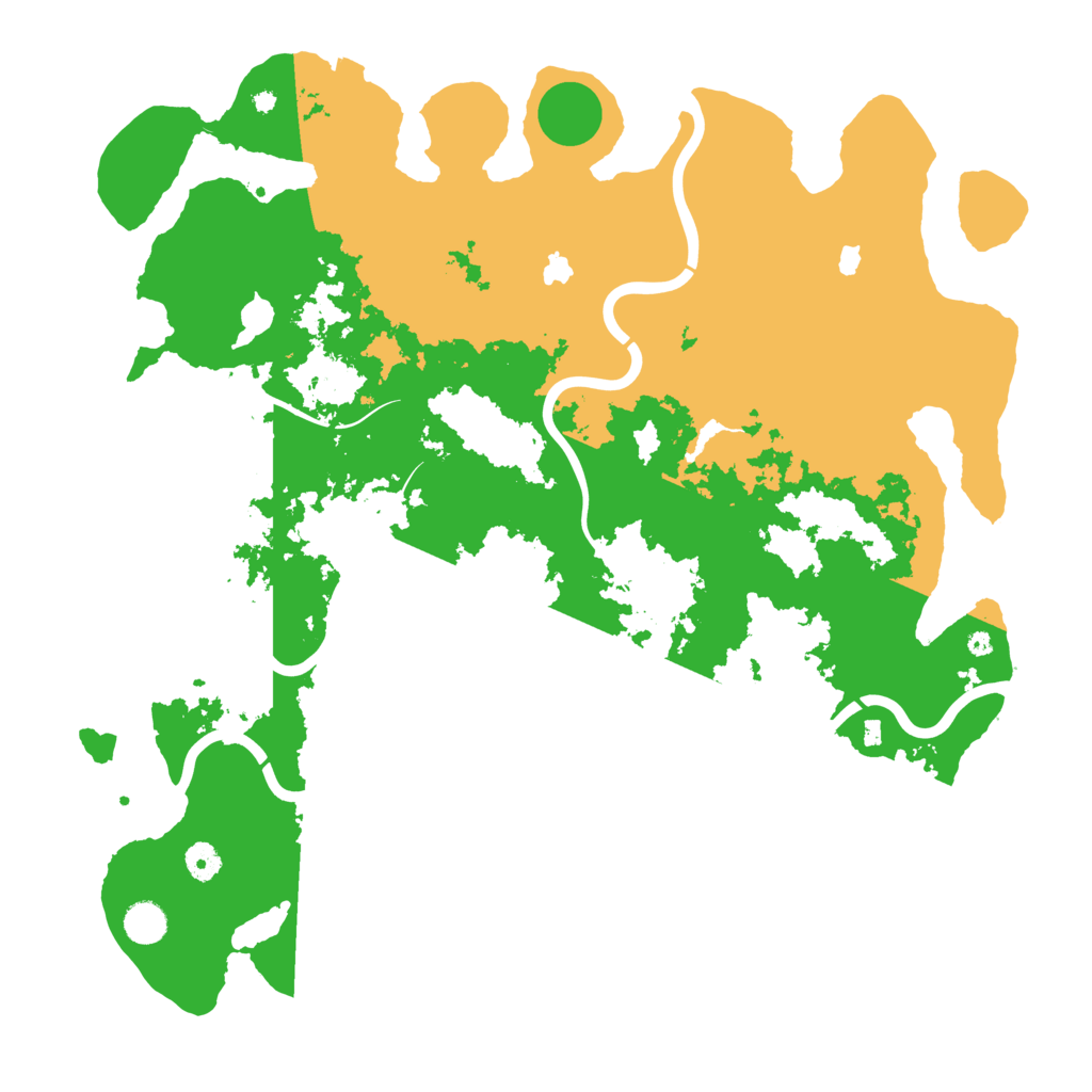 Biome Rust Map: Procedural Map, Size: 4500, Seed: 976852835