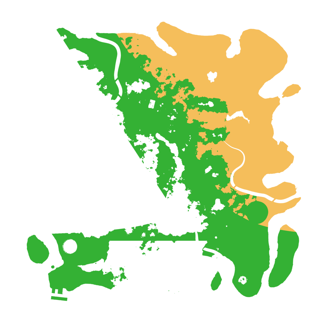Biome Rust Map: Procedural Map, Size: 4000, Seed: 1272427546