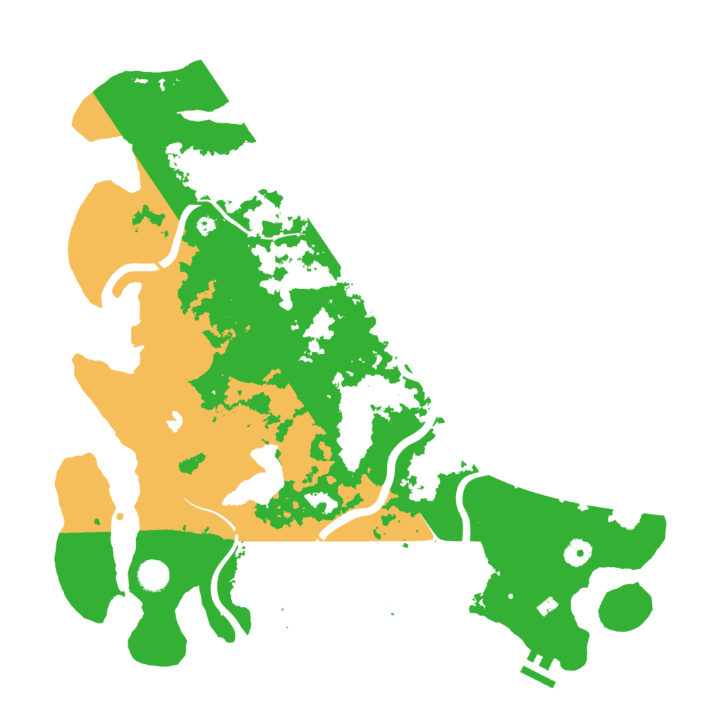 Biome Rust Map: Procedural Map, Size: 4000, Seed: 217480018