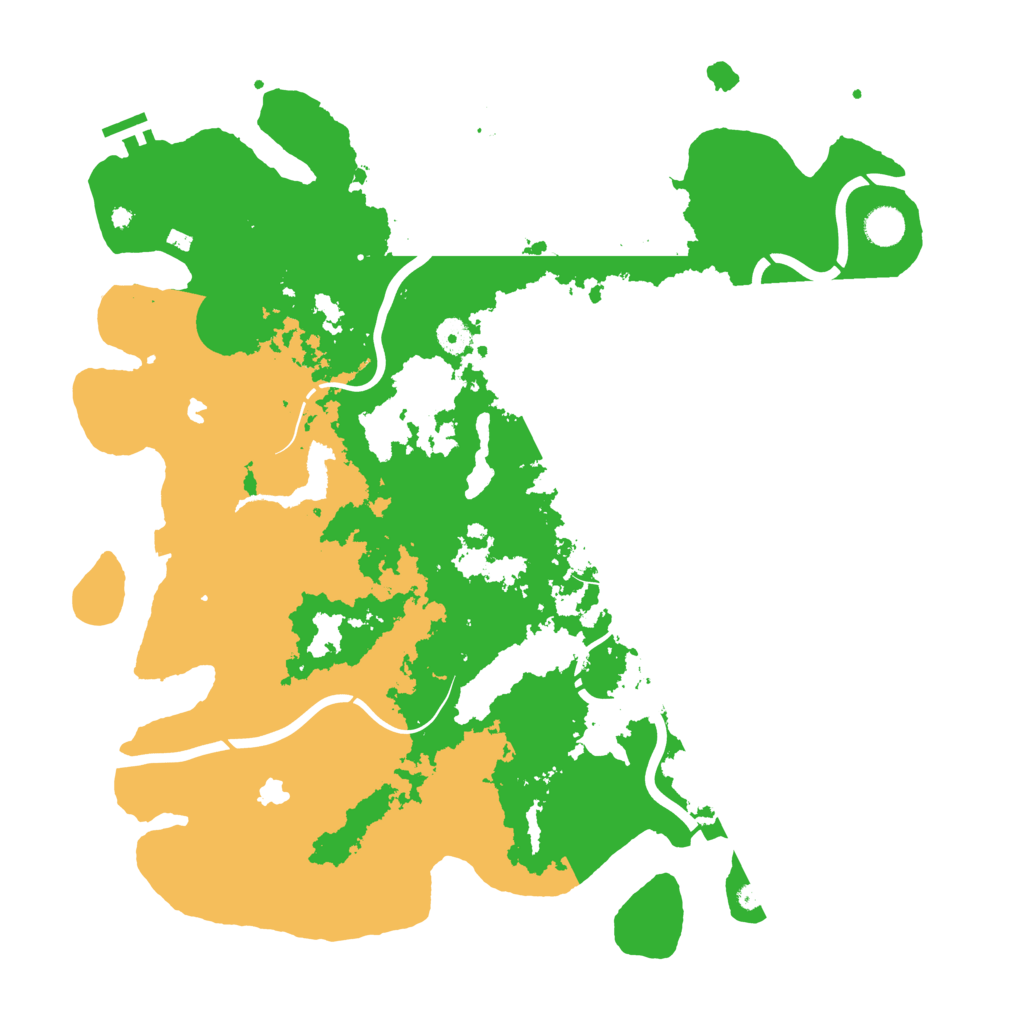 Biome Rust Map: Procedural Map, Size: 4500, Seed: 31899