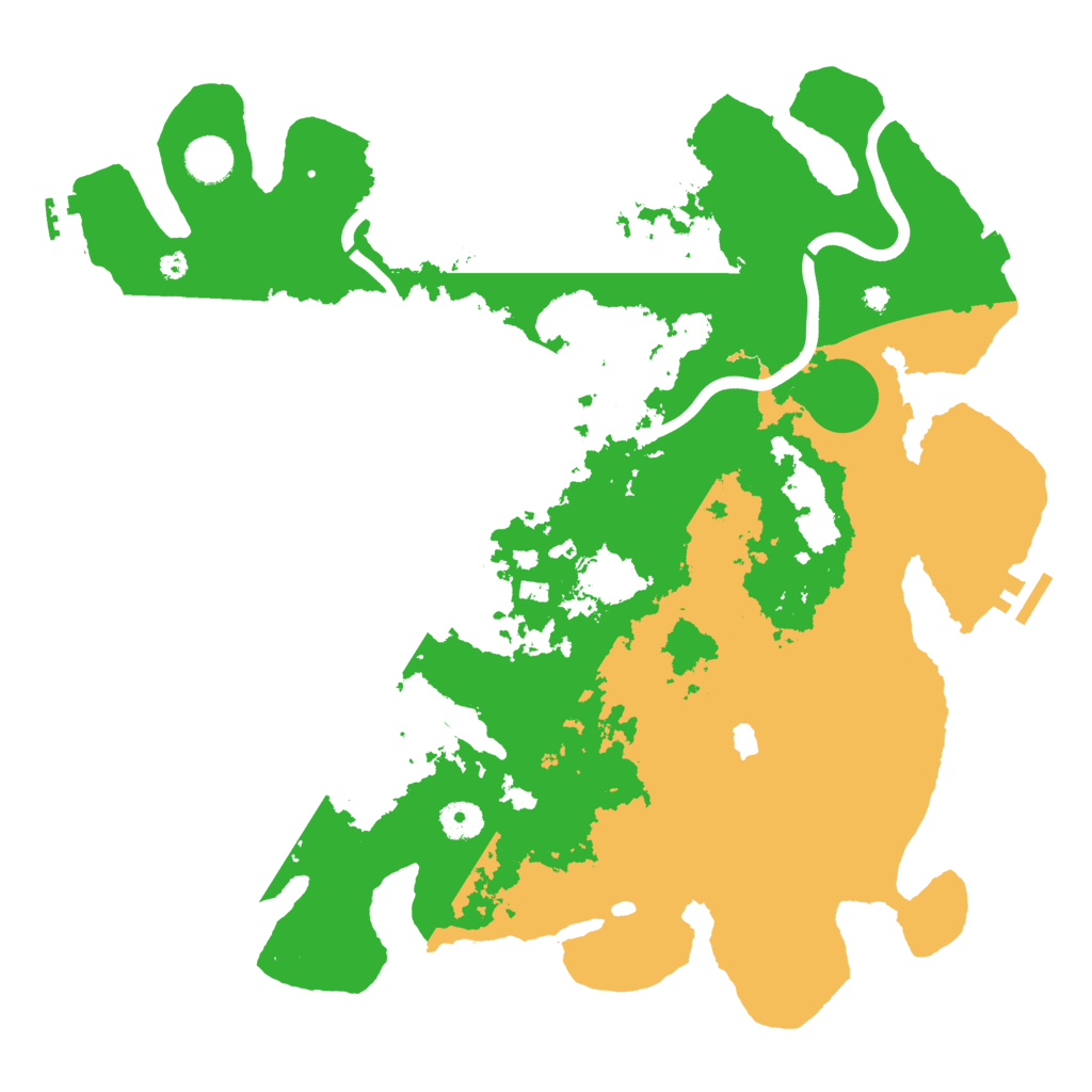 Biome Rust Map: Procedural Map, Size: 4000, Seed: 2122036724