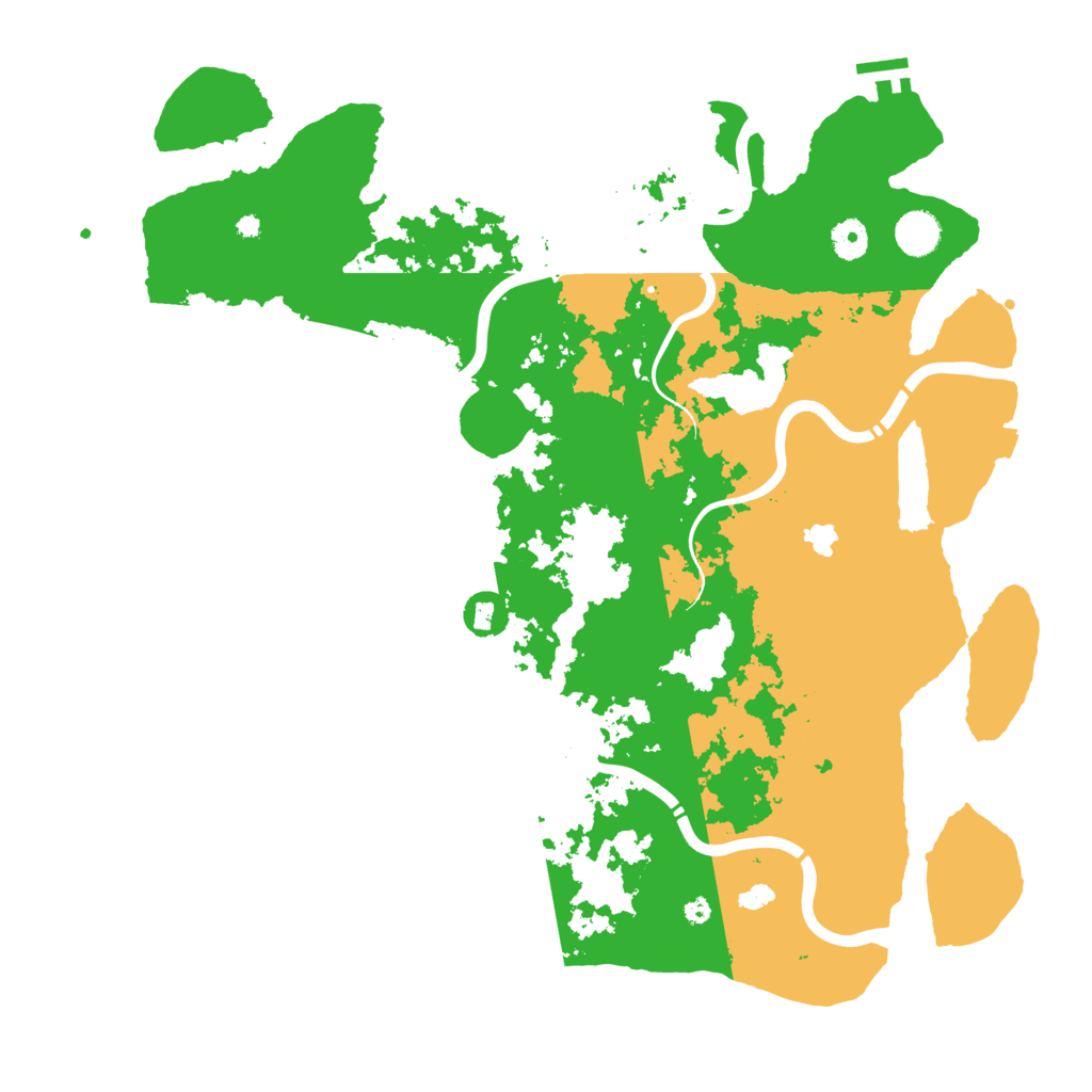 Biome Rust Map: Procedural Map, Size: 4250, Seed: 1866478850