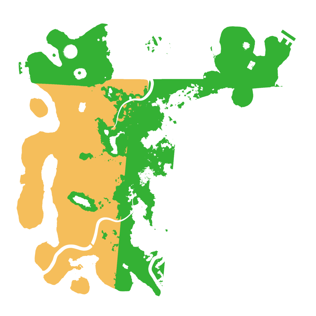 Biome Rust Map: Procedural Map, Size: 4000, Seed: 421287398