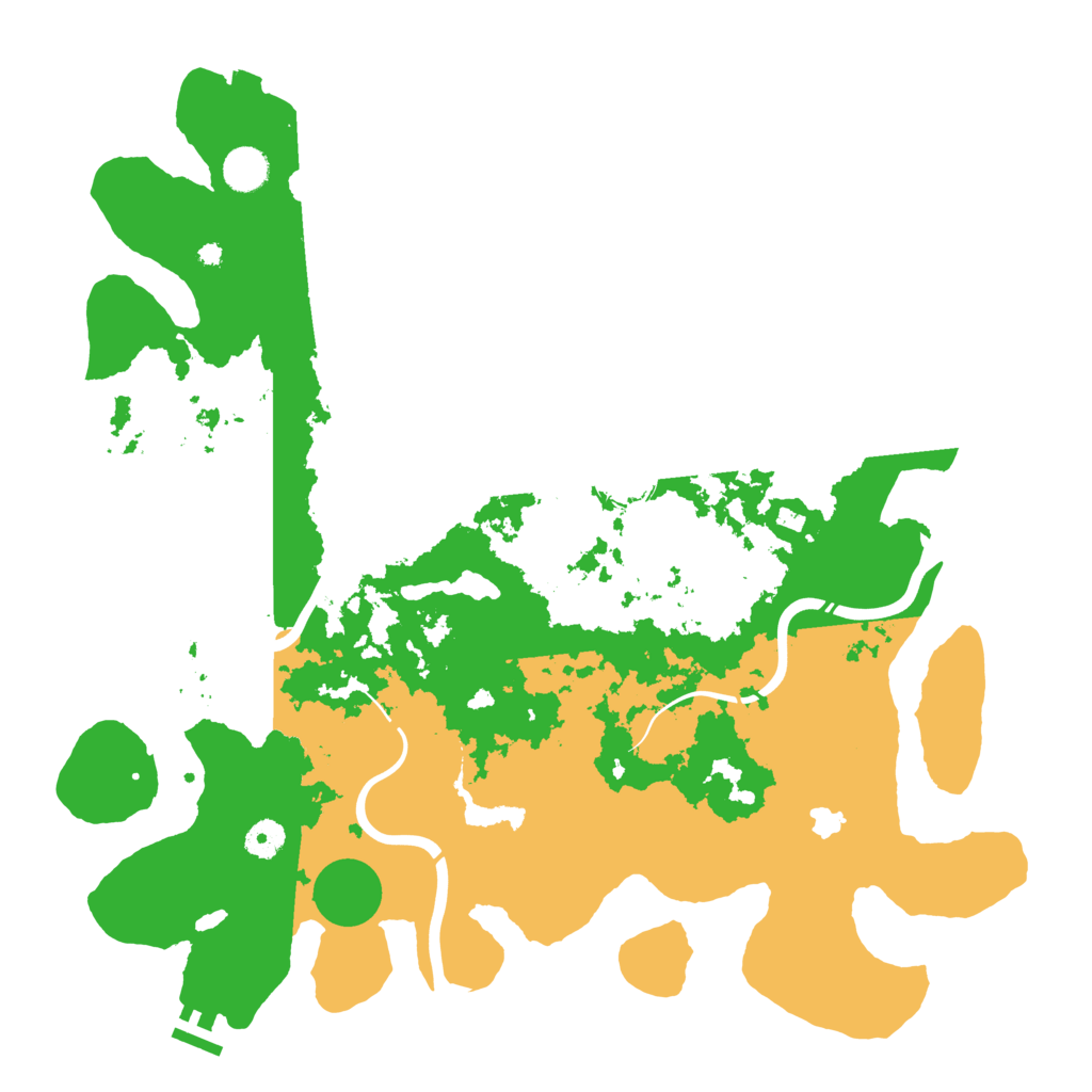 Biome Rust Map: Procedural Map, Size: 4250, Seed: 818050978