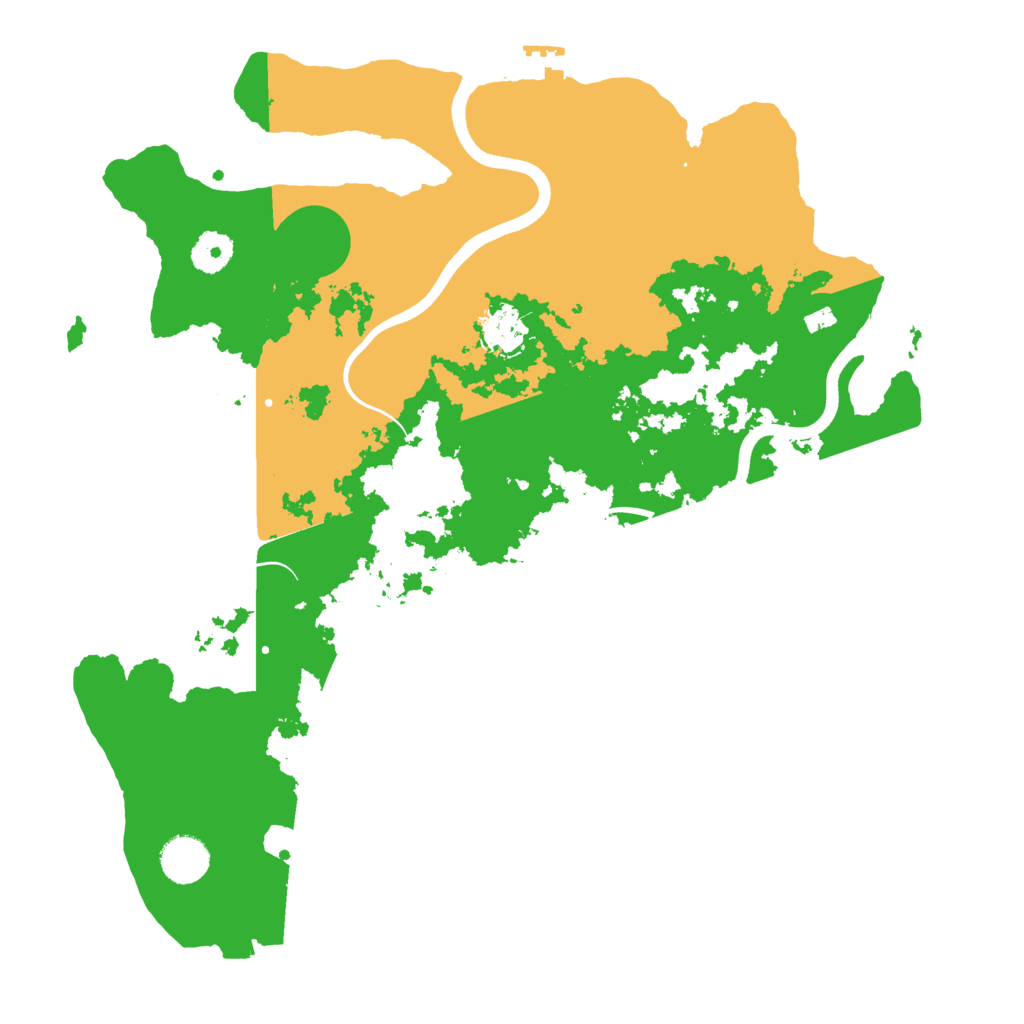 Biome Rust Map: Procedural Map, Size: 3750, Seed: 1089447882