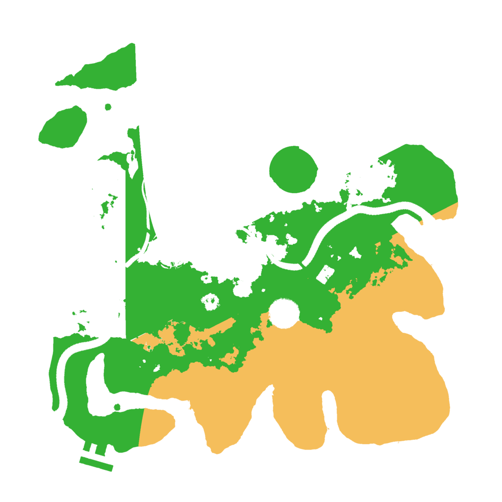 Biome Rust Map: Procedural Map, Size: 3000, Seed: 731880241