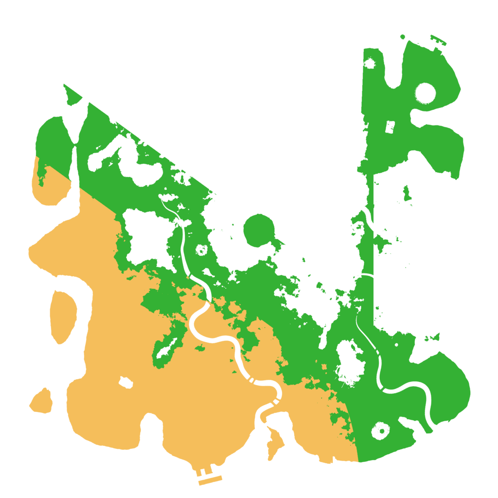 Biome Rust Map: Procedural Map, Size: 4250, Seed: 332587295