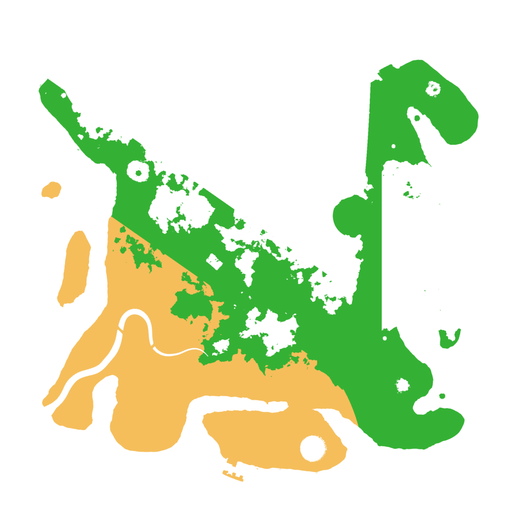 Biome Rust Map: Procedural Map, Size: 3500, Seed: 971619994