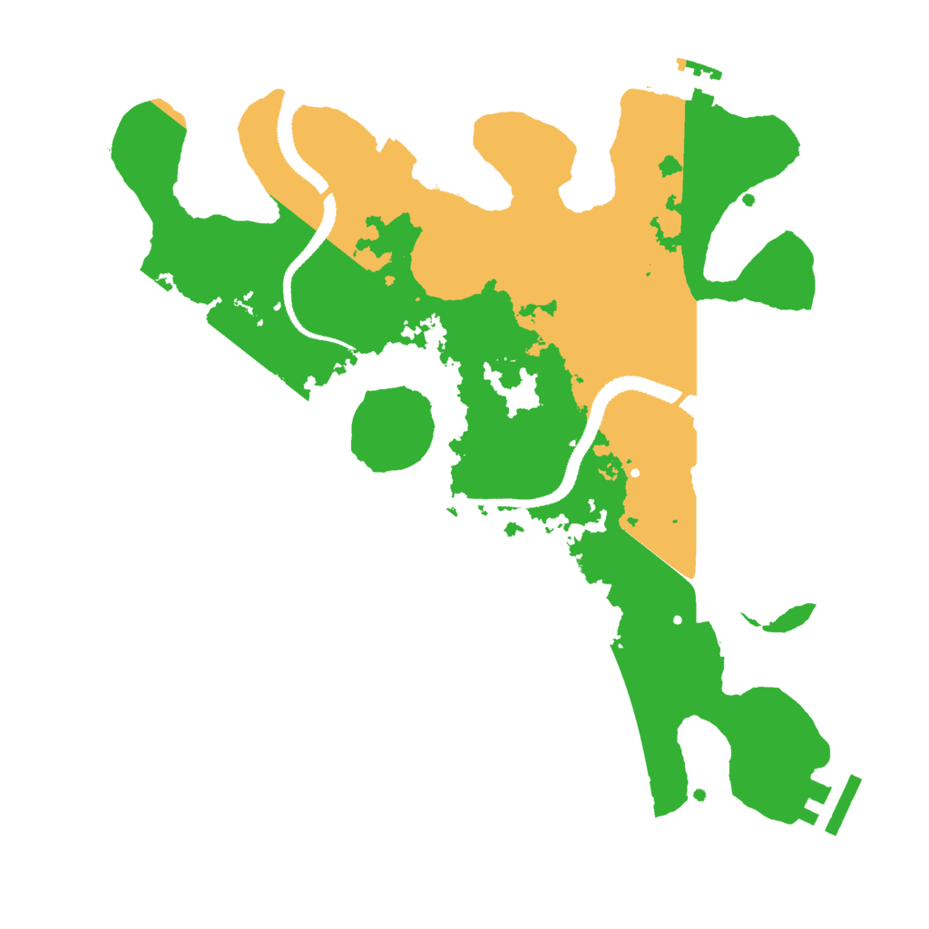 Biome Rust Map: Procedural Map, Size: 3000, Seed: 1010203767