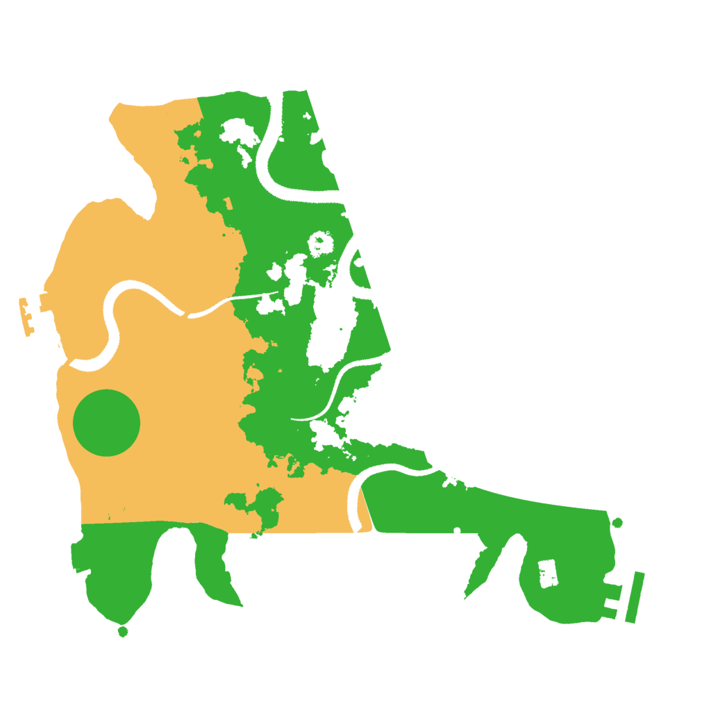 Biome Rust Map: Procedural Map, Size: 2800, Seed: 1684426138