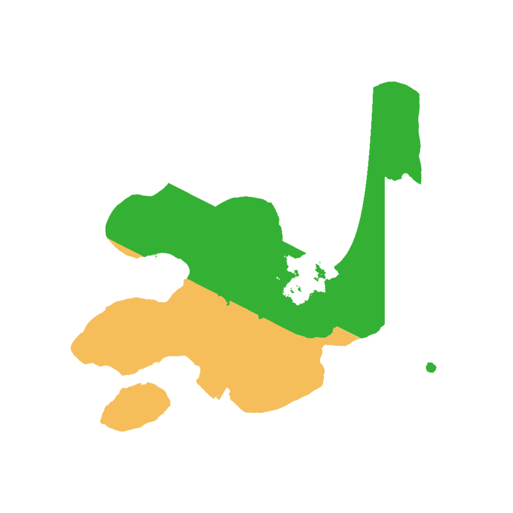 Biome Rust Map: Procedural Map, Size: 2000, Seed: 1545651407