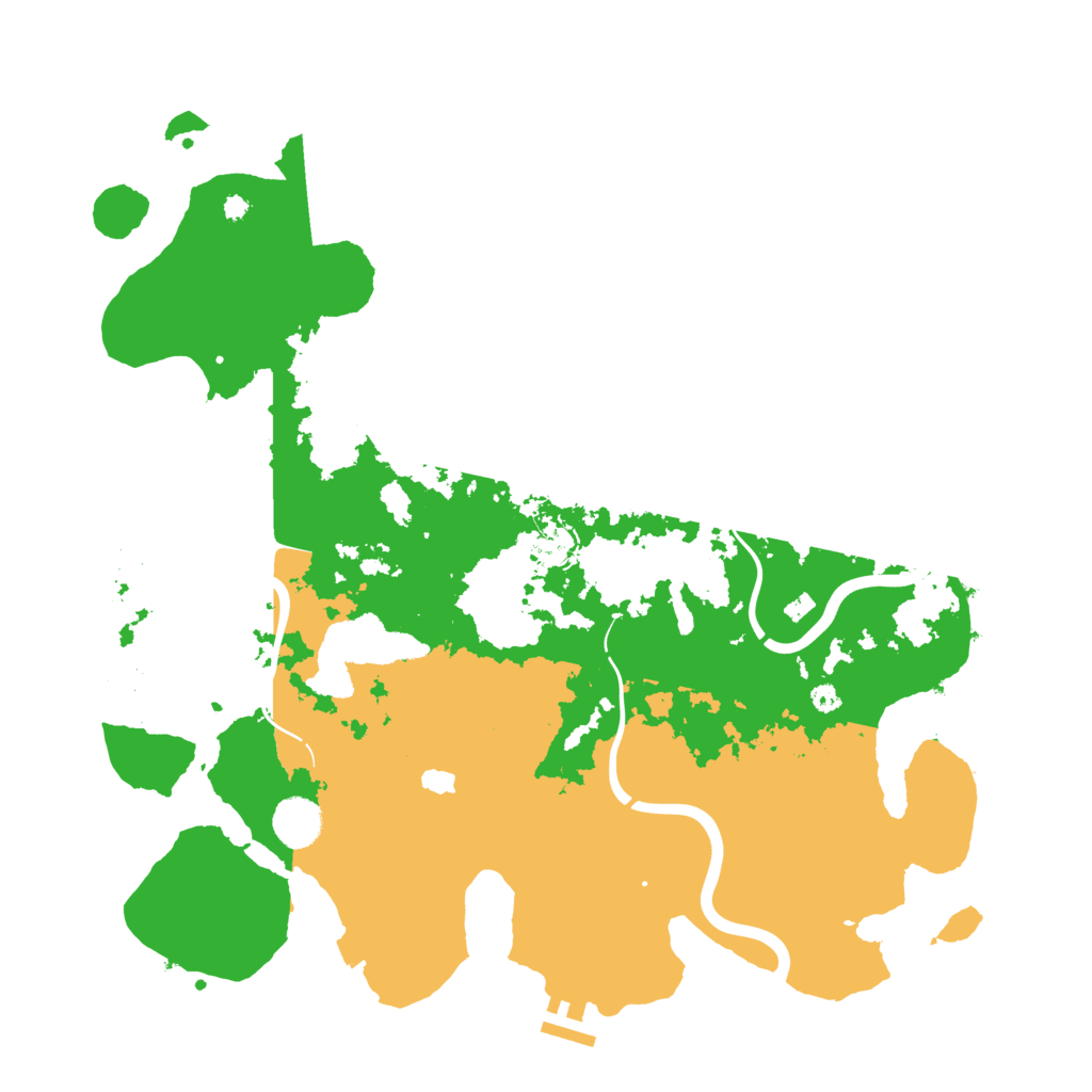 Biome Rust Map: Procedural Map, Size: 4000, Seed: 667452094