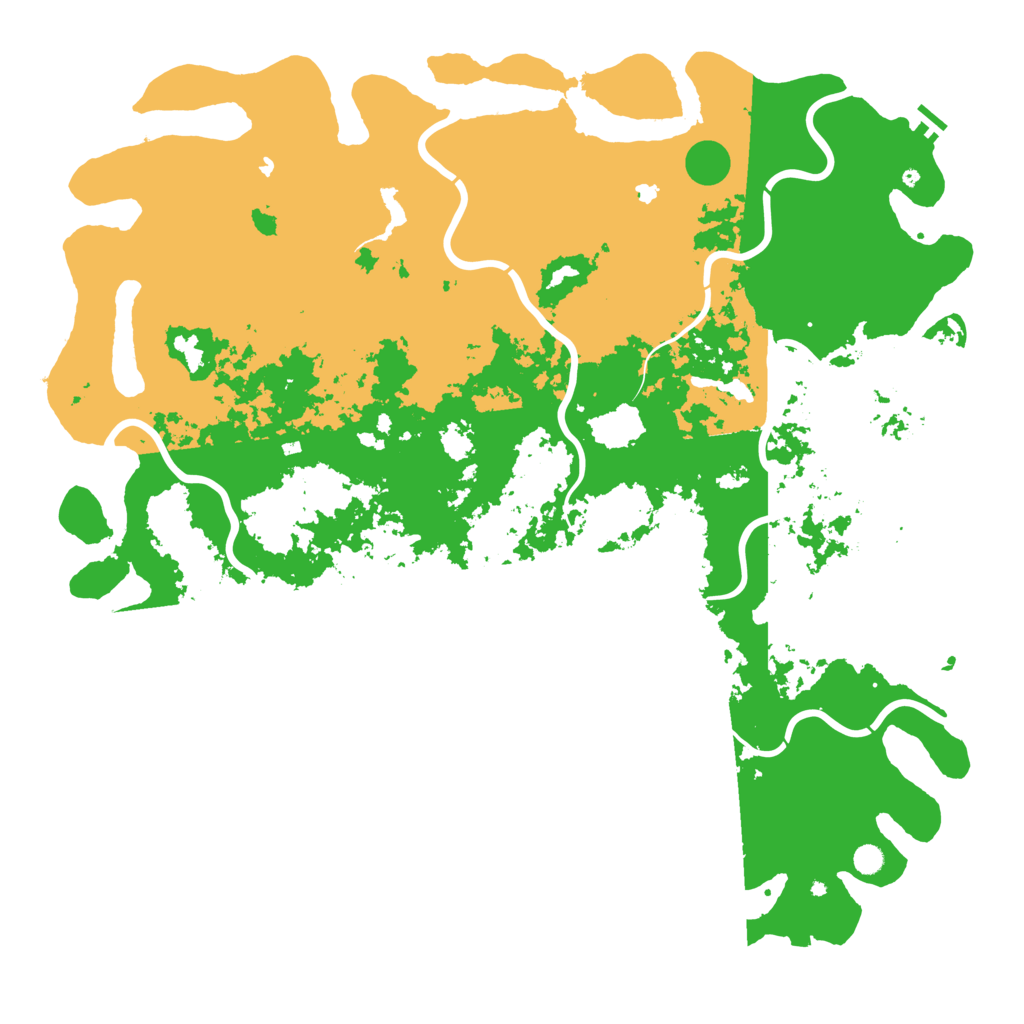 Biome Rust Map: Procedural Map, Size: 6000, Seed: 373689796