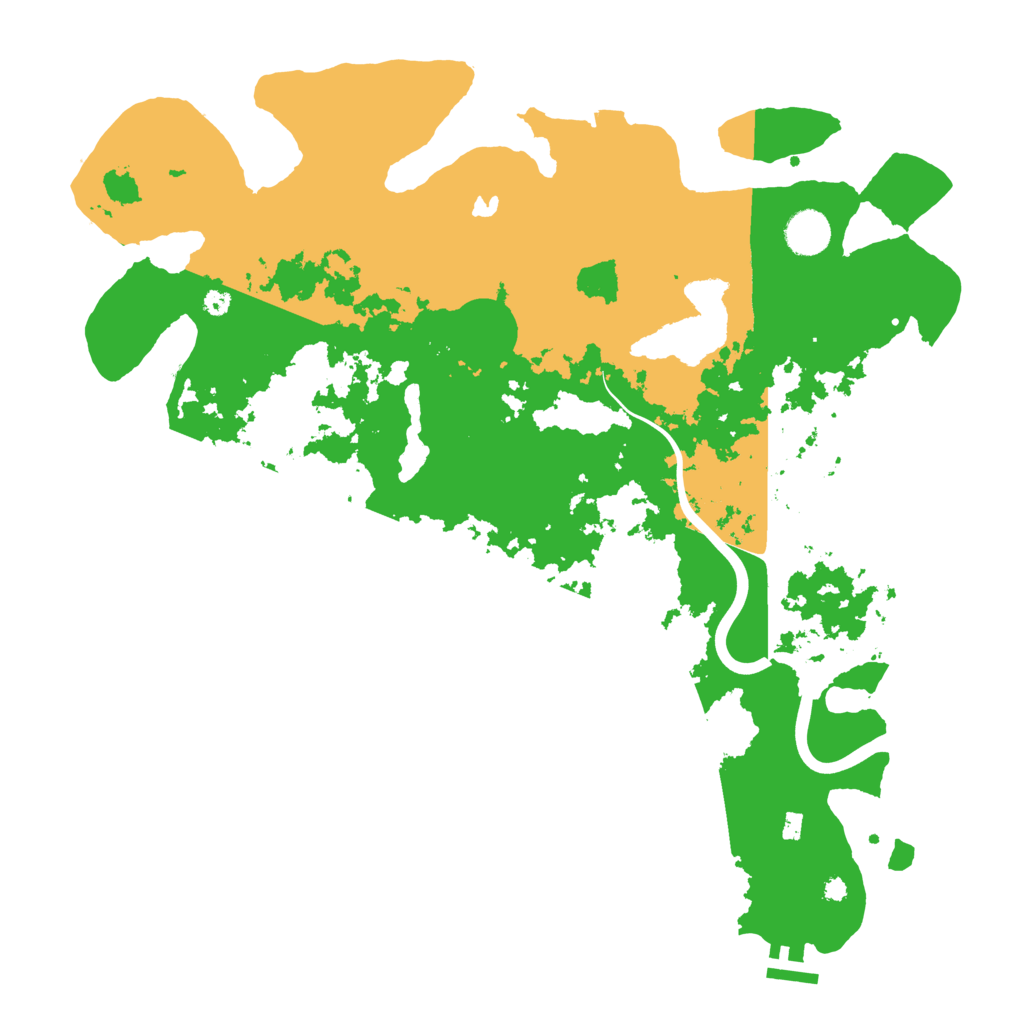 Biome Rust Map: Procedural Map, Size: 4000, Seed: 1740480747