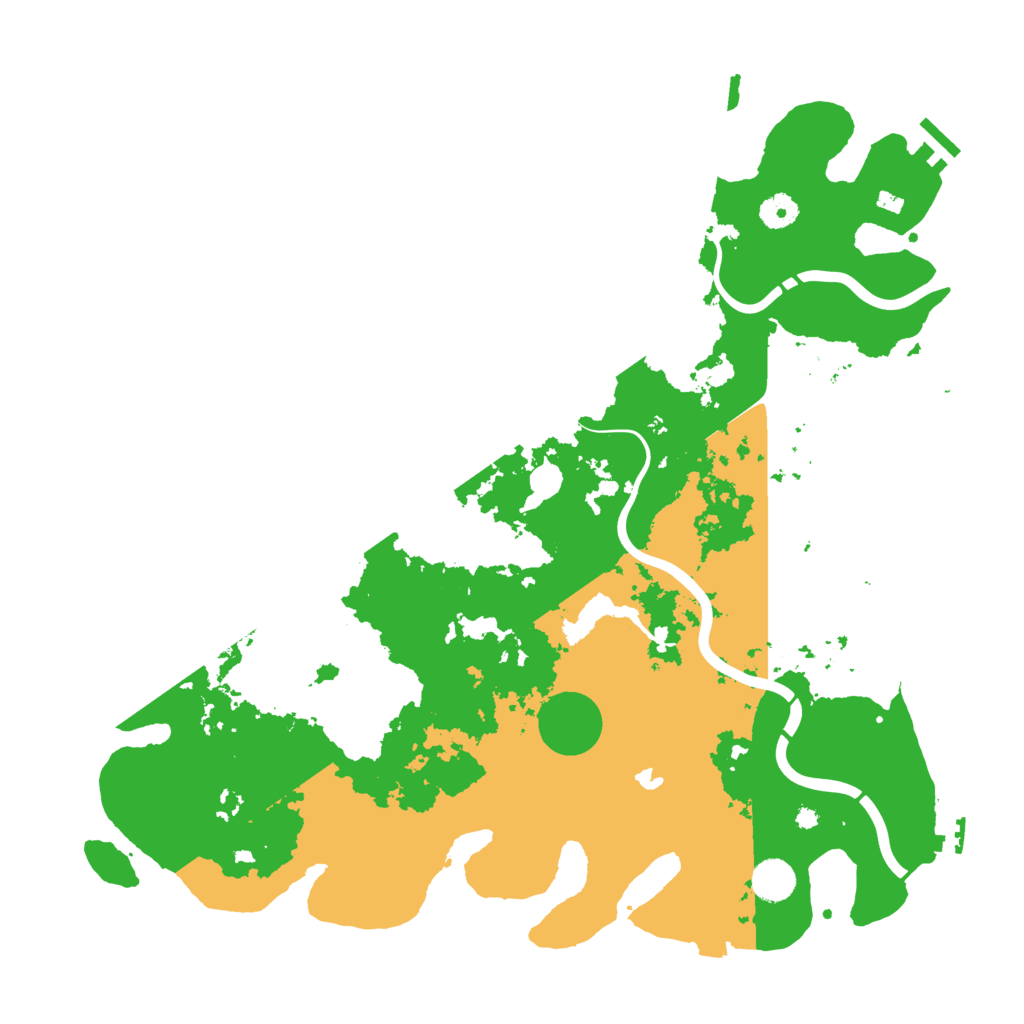 Biome Rust Map: Procedural Map, Size: 4250, Seed: 765635786